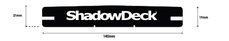 140x21mm Domed Decking Board, 2 sided groove