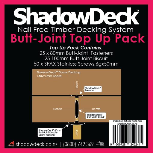 Butt-Joint Top Up Pack