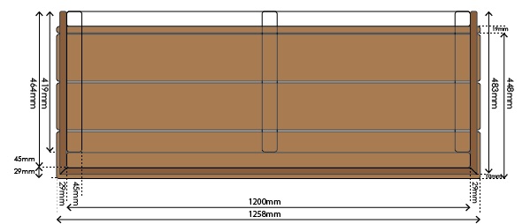 Steps layout diagram